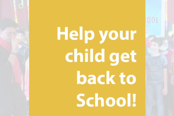 Help Your Child Get back School